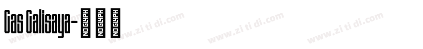 Cas Calisaya字体转换